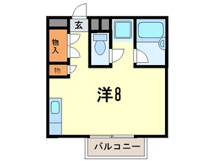 ヴィラ上ケ原の物件間取画像